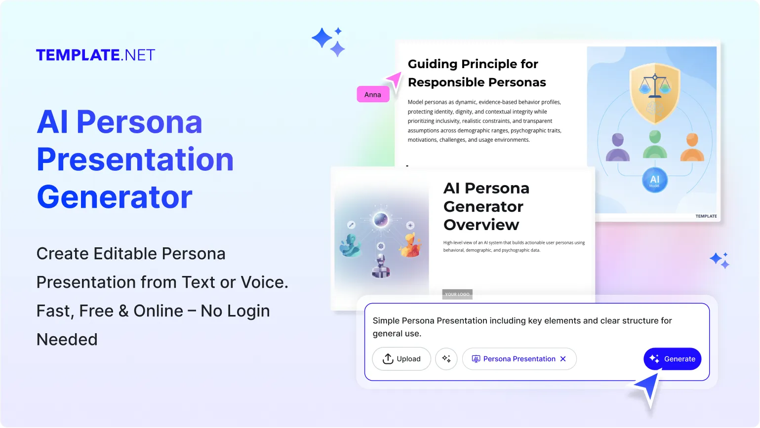 Free AI Persona Presentation Generator, Free Persona Presentation Maker Online [ No Signup ]